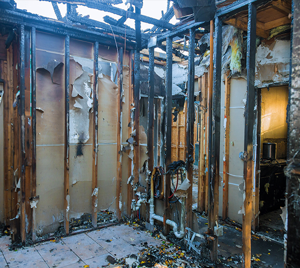 Fire Damage Property Restoration Solutions