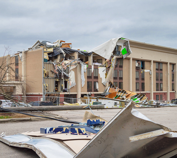 Wind Damage Property Restoration Solutions