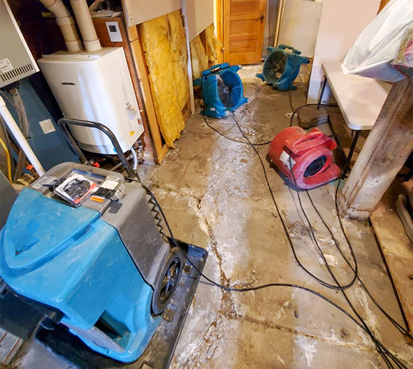 Dehumidifier Water Damage Property Restoration Solutions